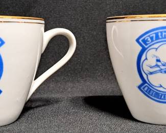 RARE MILITARY TEACUPS 