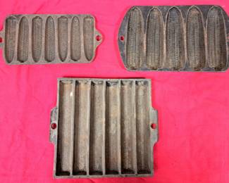 CAST IRON CORN BREAD PANS