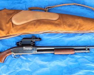 WINCHESTER 12-16 GAUGE SHOTGUN W CASE SEE TERMS ALL GUNS ARE BEING HELD AT ATLAS FIREARMS IN WINSTON SALEM NC ***ALL*** FIREARMS WILL REQUIRE TRANSFER AND BACKGROUND CHECKS ABSOLUTELY NO EXCEPTIONS. IF YOU CANNOT LEGALLY OWN A FIREARM DO NOT BID!!! WE ARE SELLING LIKE WE FOUND IT AND DID NOT CLEAN IT BECAUSE EVERYONE I KNOW HAS THEIR OWN CLEANING METHOD. ALSO NO SHIPPING
