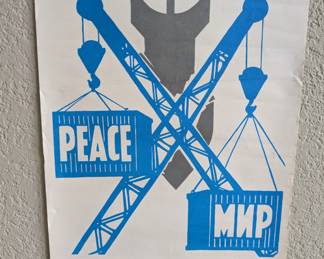Original Soviet Union poster