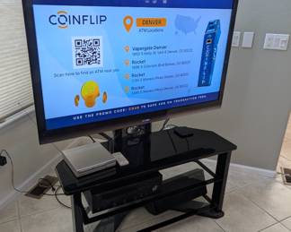 TV and entertainment center