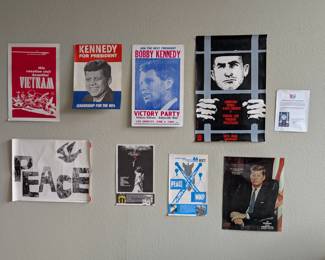 Jf Kennedy Bobby Kennedy presidential ephemera