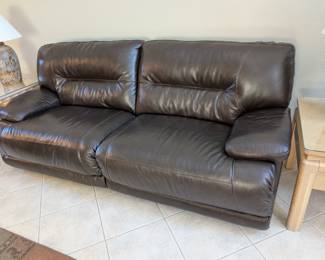 Leather couch