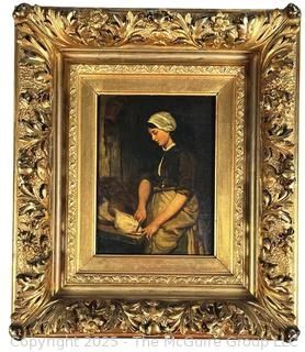 Dutch Listed Artist Bernard Blommers; 1845-1914