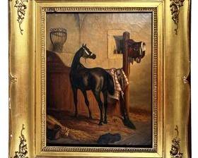 Dutch Oil on Canvas circa 1930's