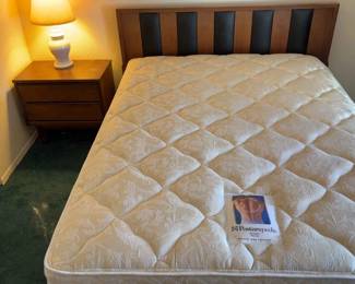 FullSize Bed With Headboard And Nightstand