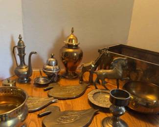 Assorted Metal Decor