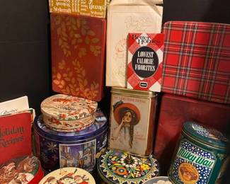 Old Tins And Cookbooks