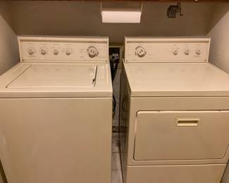 Sears Kenmore Washer And Gas Dryer