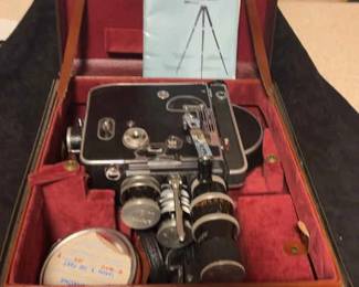 004 Paillard Bolex Camera With Case