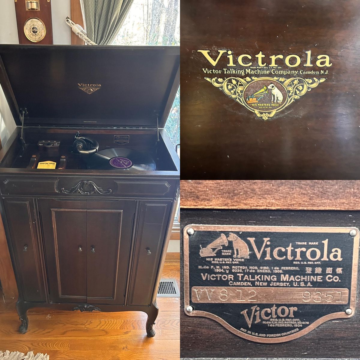 Victrola Record player 