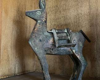 Metal Llama Incense Burner