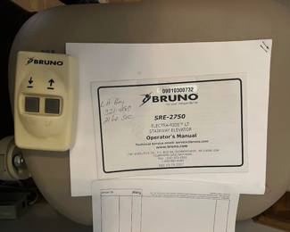 Bruno Stairway elevator 