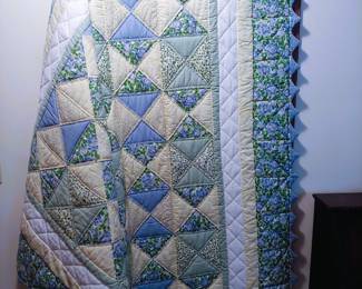 Quilt blue