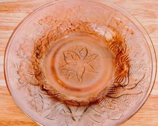 Rose Glass Plates