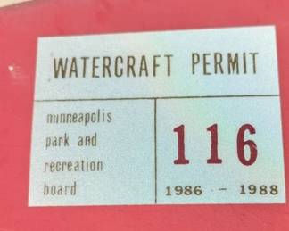 OLD TOWN CANOE  - 16FT - 1980 - FLAT BOTTON CANOE
