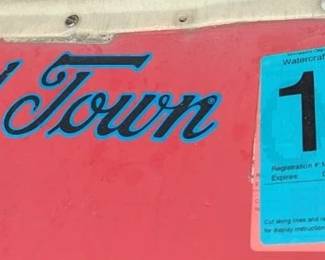 OLD TOWN CANOE  - 16FT - 1980 - FLAT BOTTON CANOE
