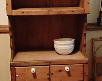 PINE STORAGE SMALL DOORS & DRAWERS