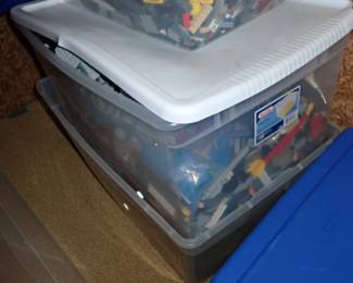 LEGO'S TUBS OF LEGO