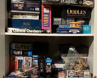 MISC EVERYTHING SHELVES AND SHELVES FULL