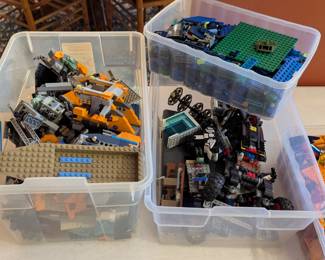Lego's tubs of Lego's