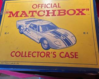 Vintage matchbox case