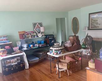 Vintage and modern decor