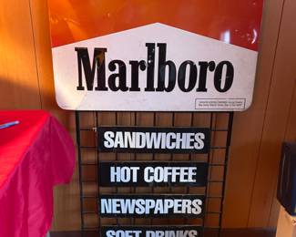 Vintage Marlboro sign