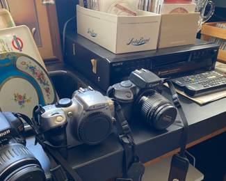 Several Canon 35m cameras