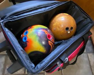 Vintage 1960, 1970 bowling balls