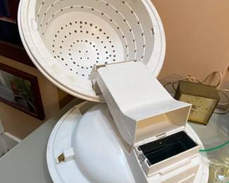 Vintage Gold N Hot 1400Watt Professional Hard Hat Salon Dryer, it works