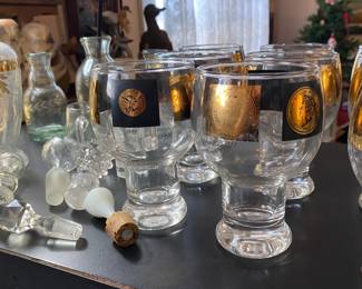 Vintage Cocktail glasses