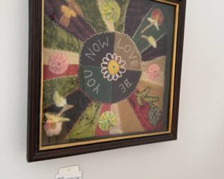 Anthropologie Framed Tapestry