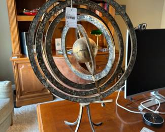 Celestial Metal Globe