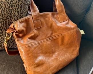 Satchel Savannah Leather Tote