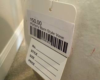 Pottery Barn Style Vase