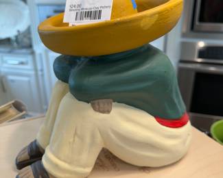 Sleeping Mexican Clay Pottery