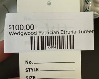 Wedgwood Patrician Etruria Tureen