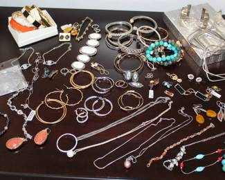 Jewelry, including sterling silver and gold