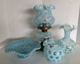 Blue opalescent