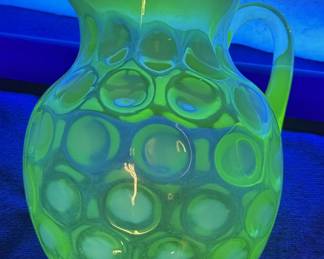 vasaline glass 81/2" pitcher