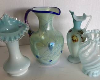 Blue Art Glass