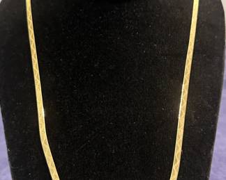 marked 14kt necklace