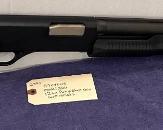 Stevens model 320 12ga pump shot gun