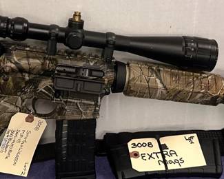Smith & Wesson MP-15 300 Black out semi auto rifle