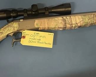 CVA Optima model V2 50cal Black Powder
