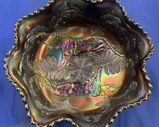 Panterh with Butterfly 9 1/2" Bowl