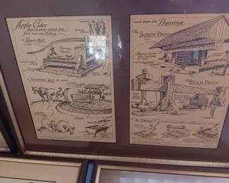 Eric Sloane Collection of artwork, and artist signed books,