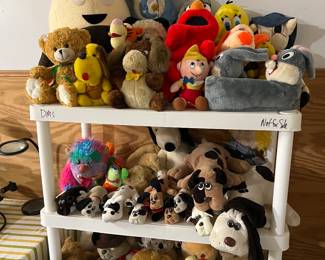 Vintage stuffed animals 