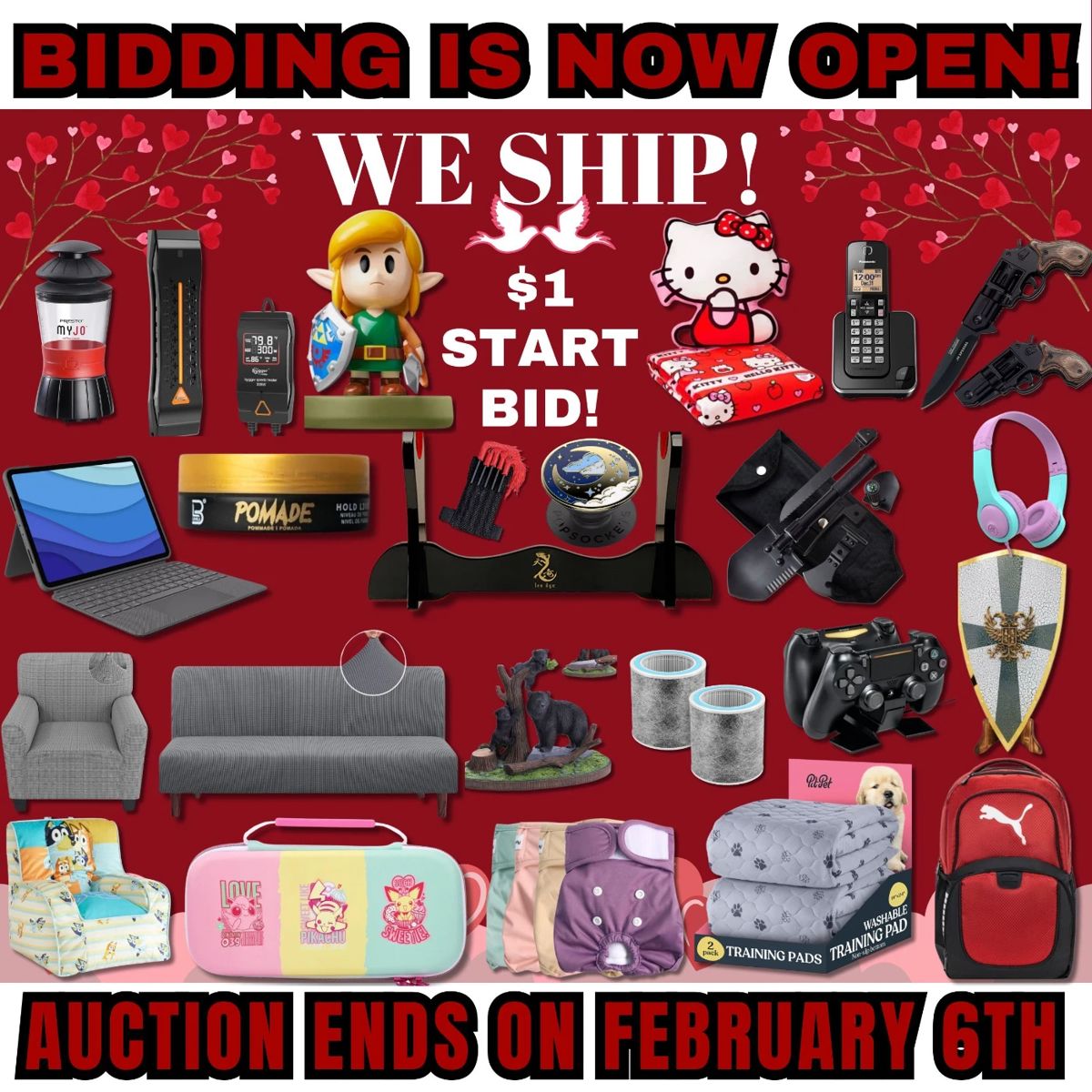 February 6th 2500 x 2500 px